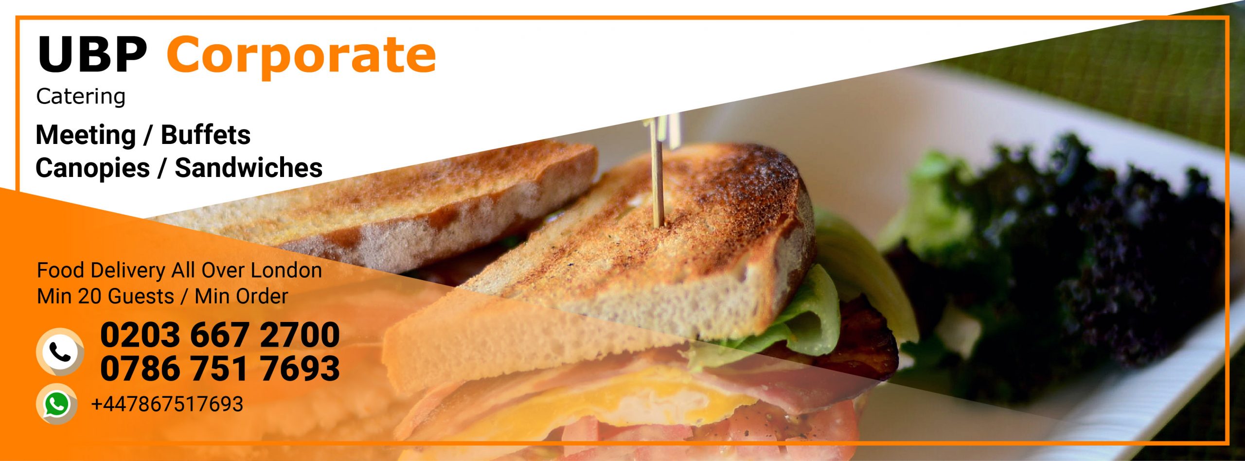 UBP corporate catering